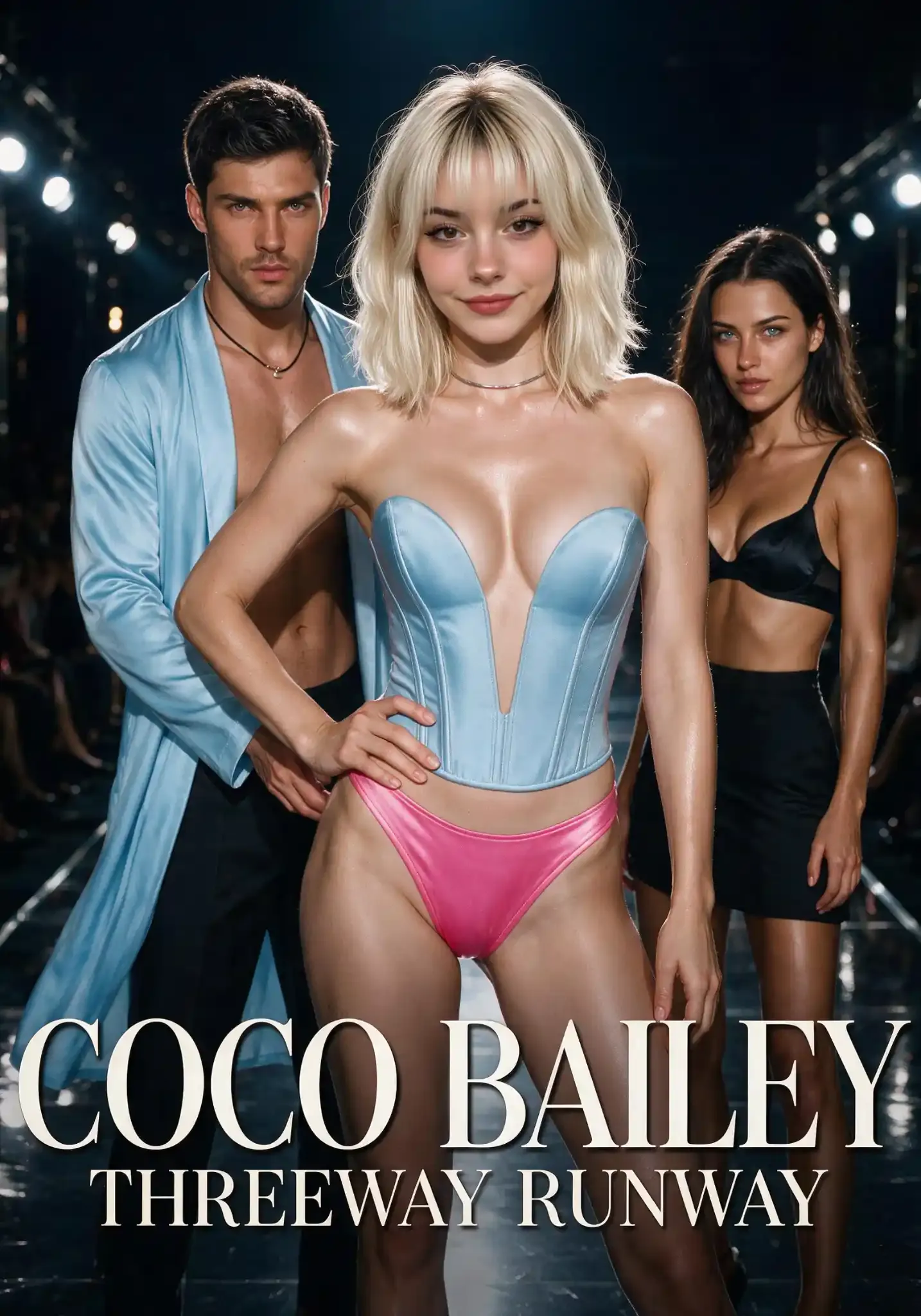 Coco Bailey: Threeway Runway — Candy AI Shorts series poster