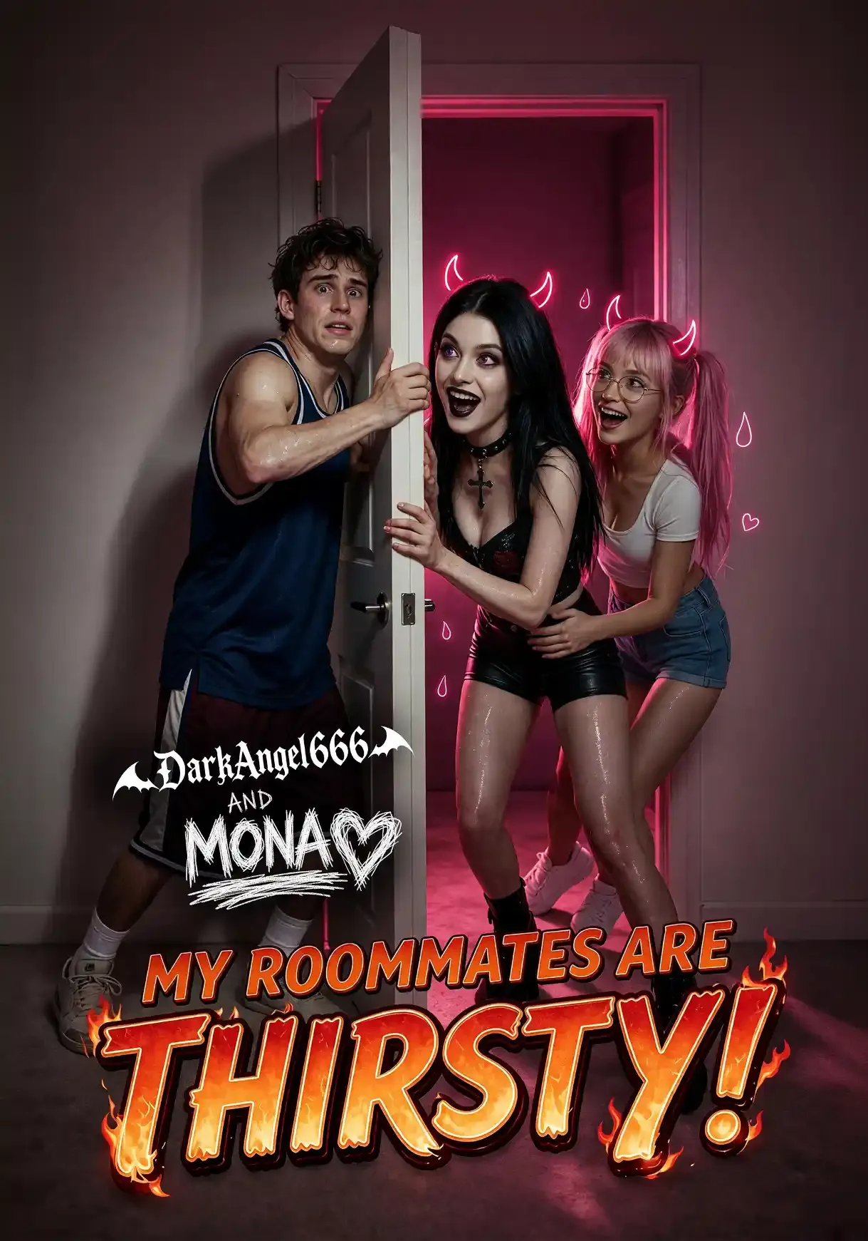 Roommates series on Candy AI Shorts