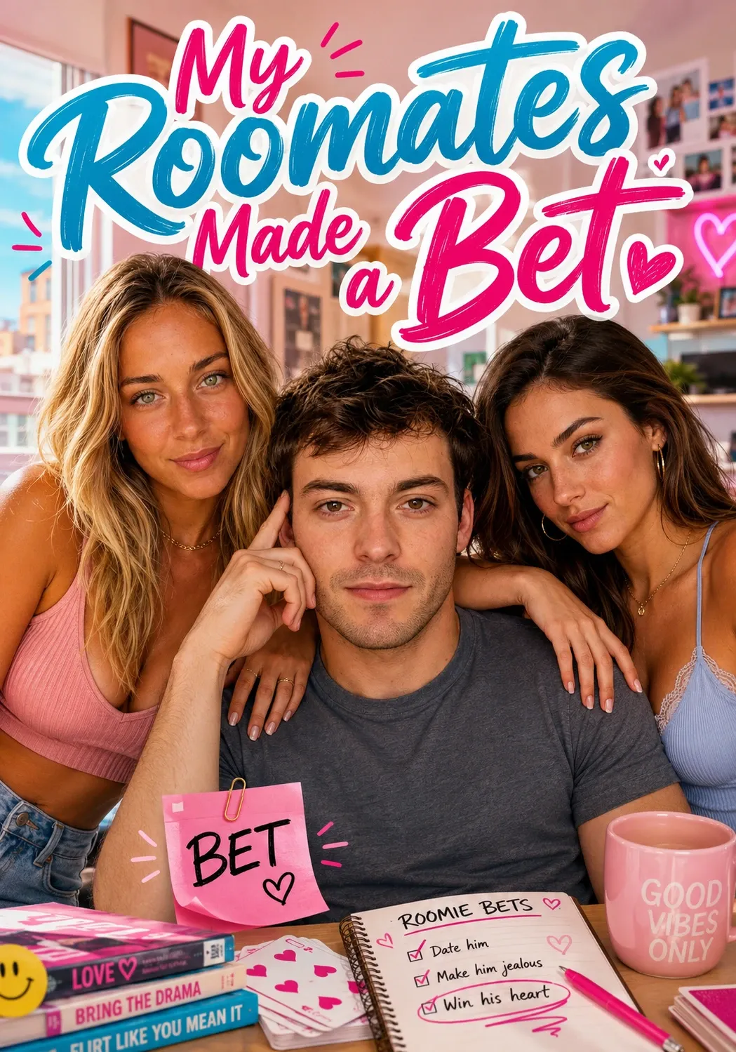 My Roommates Made a Bet — Candy AI Shorts series poster