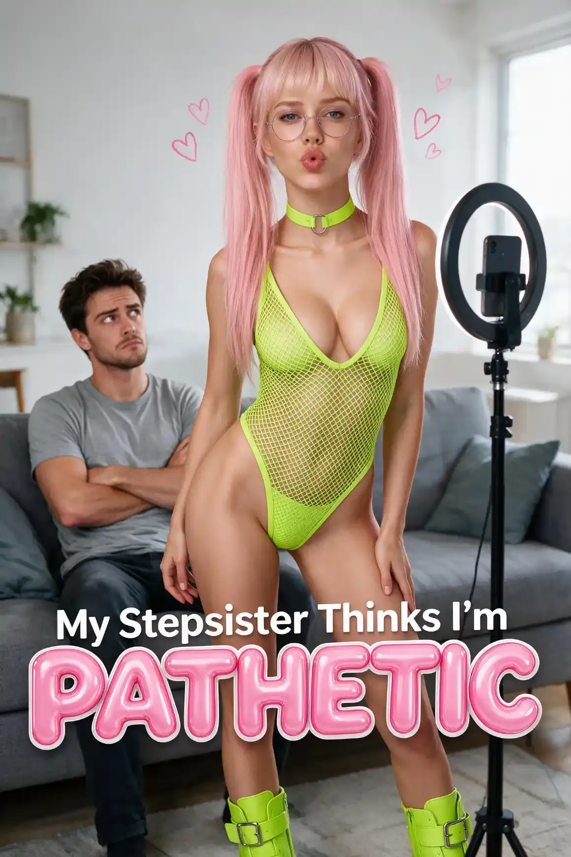 My Stepsister Thinks I’m Pathetic — Candy AI Shorts series poster