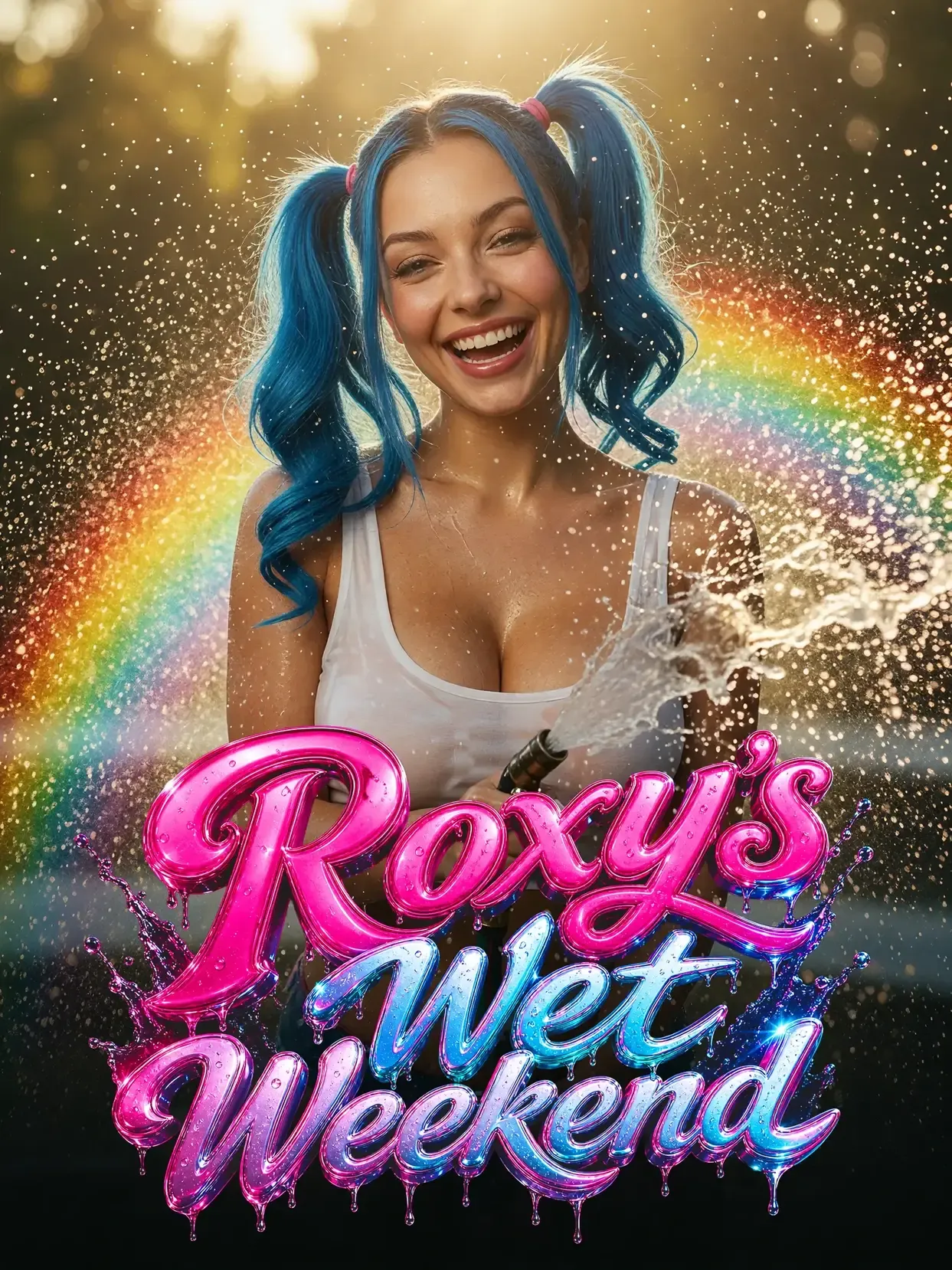 Roxy's Wet Weekend — Candy AI Shorts series poster